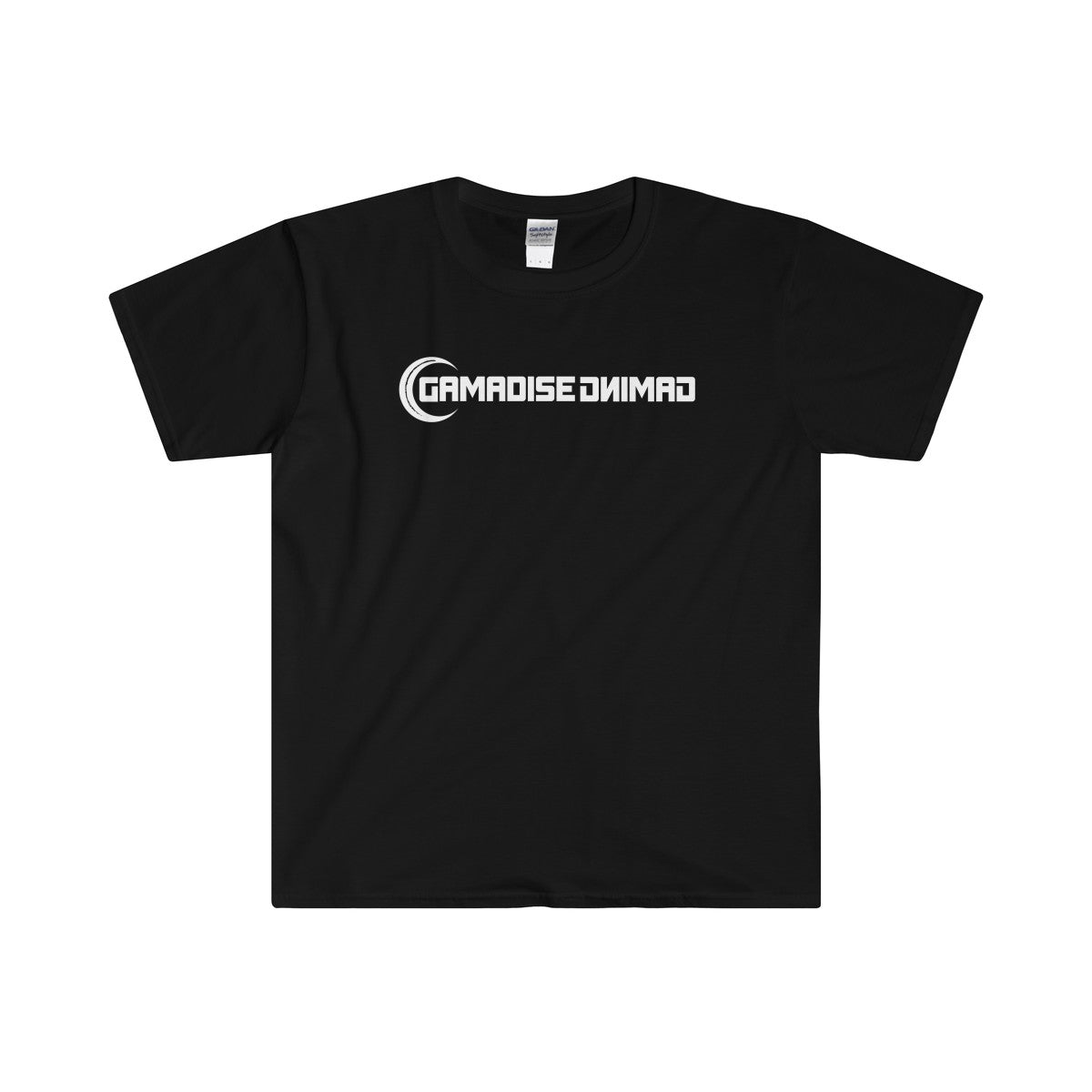 Gamadise Gaming Reflect Black And White Softstyle® Adult T-Shirt