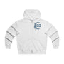 GG Blue Splash Logo Zip Lightweight Hooded Sweatshirt